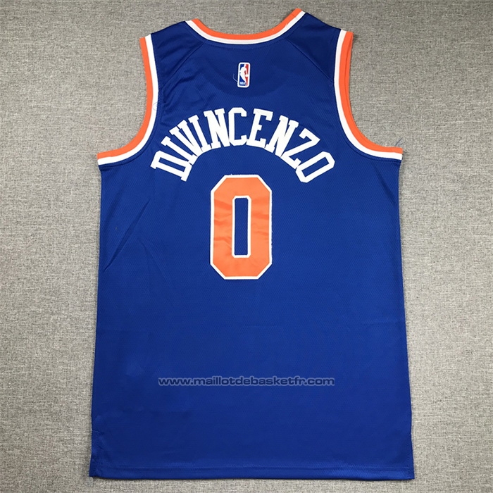 Maillot New York Knicks Donte Divincenzo #0 Icon Bleu